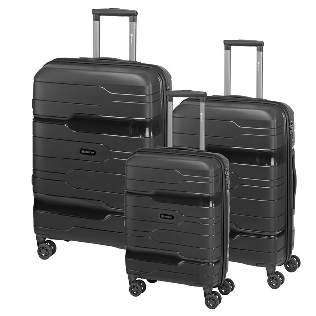 Trolley-Set MEMPHIS schwarz 56-2210015