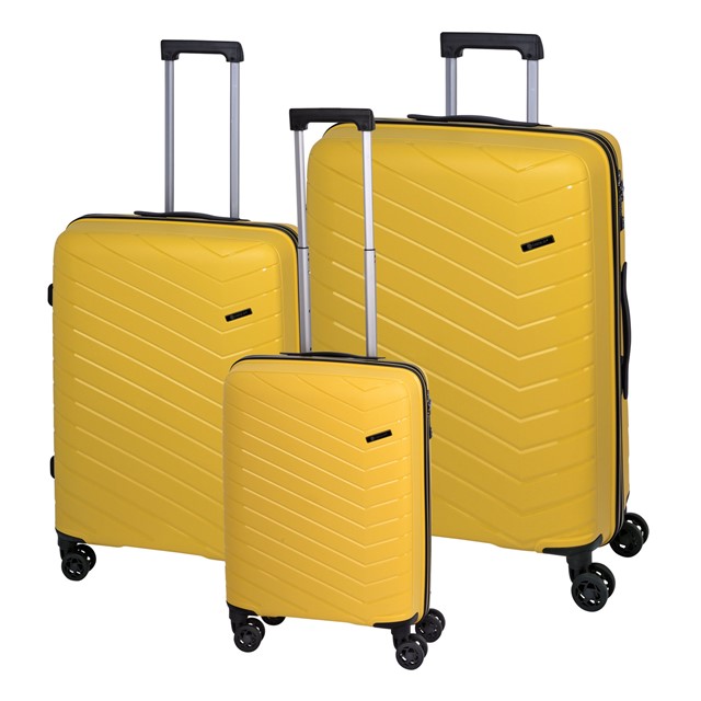 Trolley-Set ORLANDO yellow 56-2210025