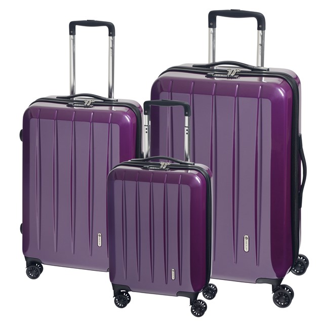 Trolley-Set LONDON 2.0 lila 56-2210676