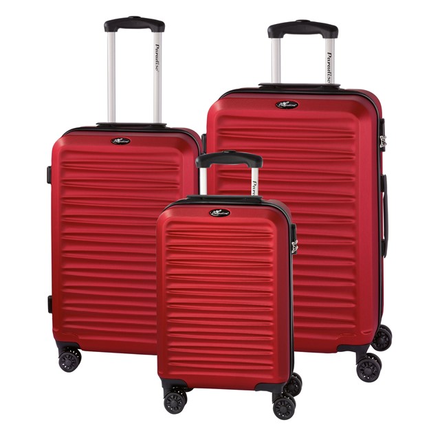 Trolley-Set HAVANNA 2.0 red 56-2220355