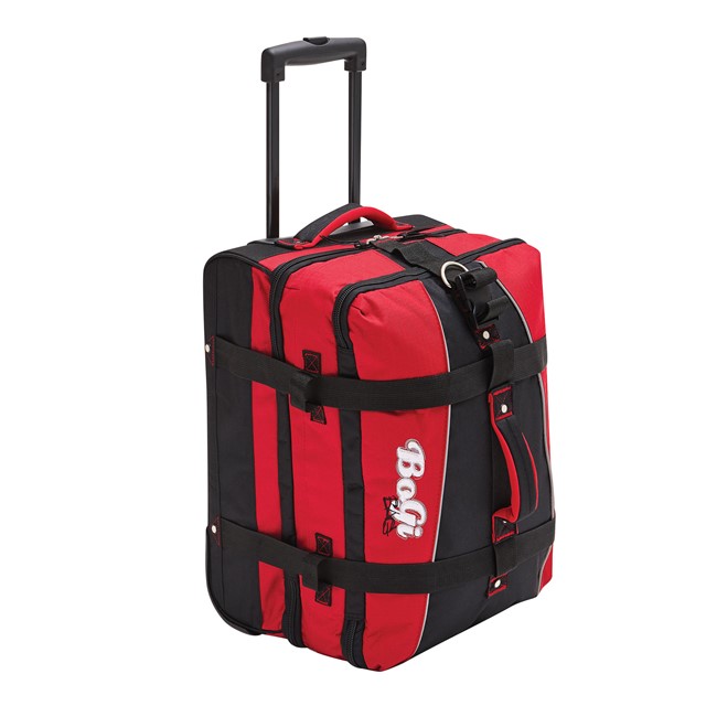 Trolley travel bag BoGi Bag XS red / black 56-2250717