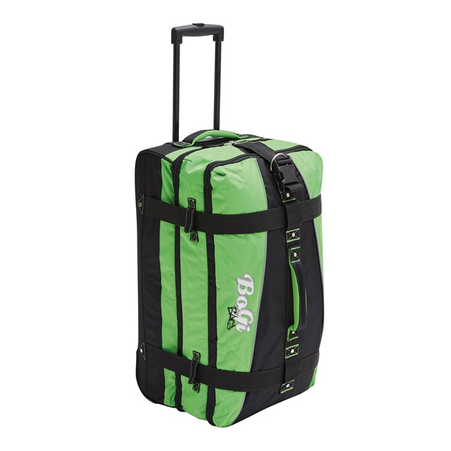 Trolley travel bag BoGi L green / black 56-2250727