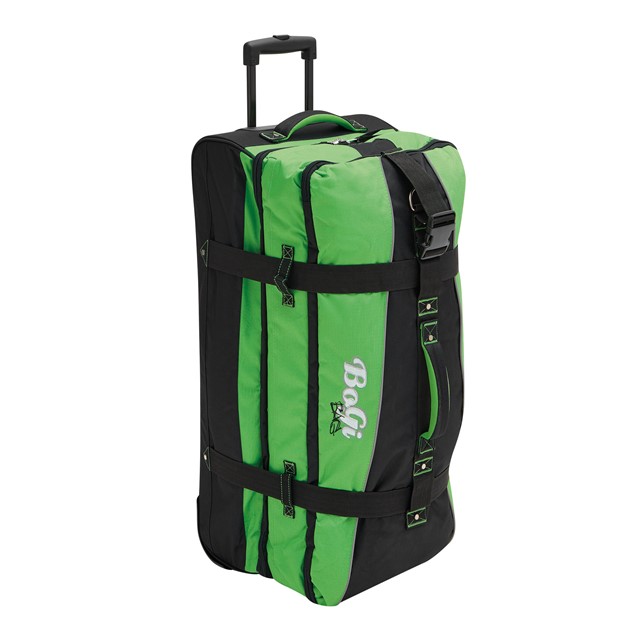 Trolley travel bag BoGi Bag XL green / black 56-2250728