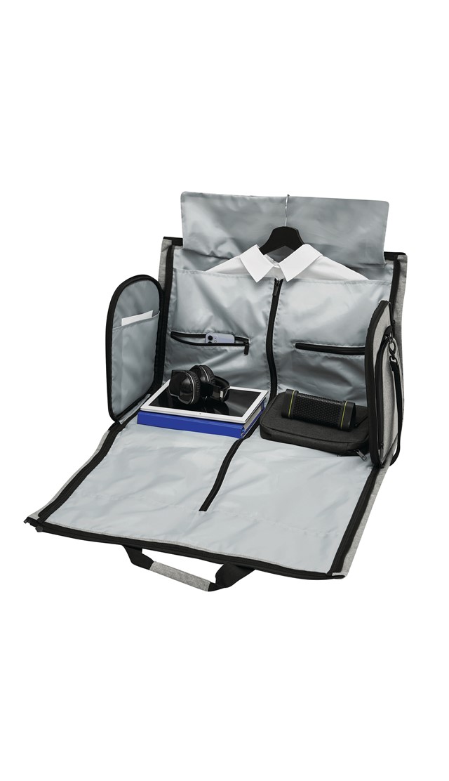 Travel bag with integrated garment bag MILANO